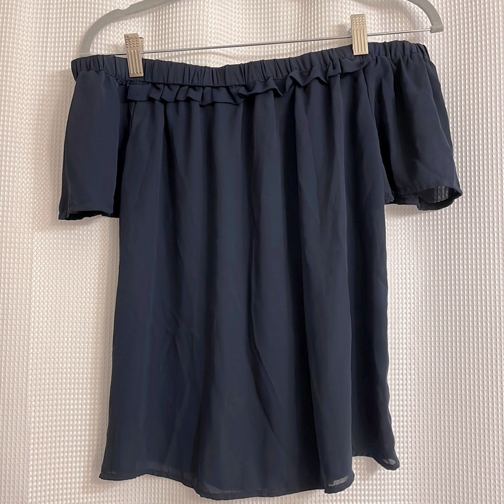 Off the shoulder blouse, size small